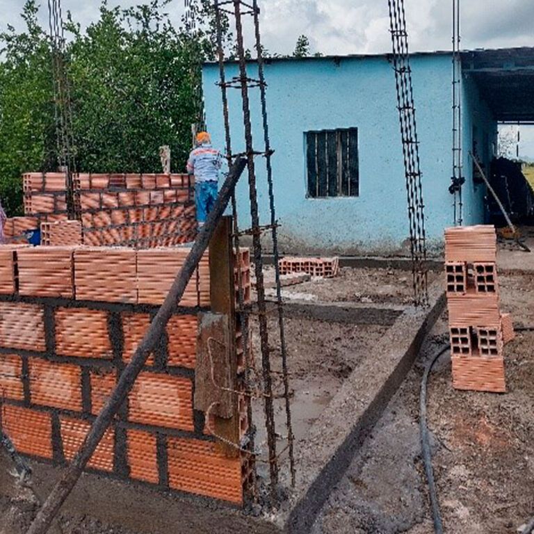 Marzo de 2024,  arena para continuidad de construcción de vivienda